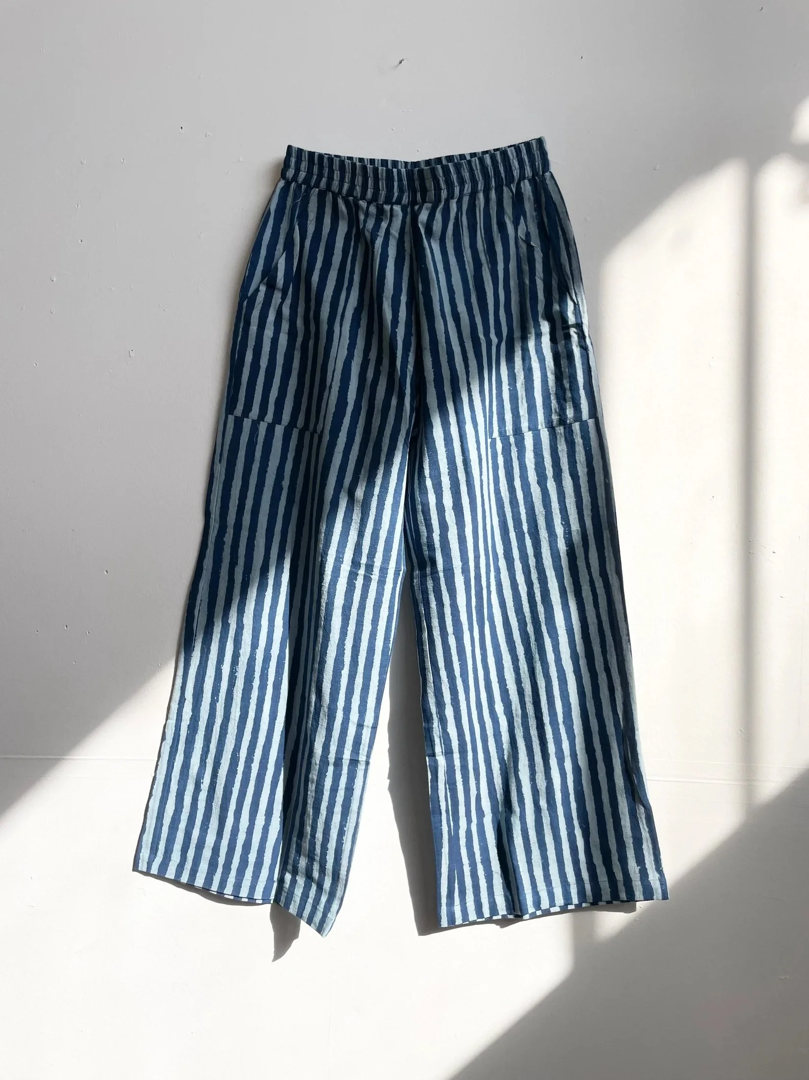 Omar Indigo Stripes Light Pants