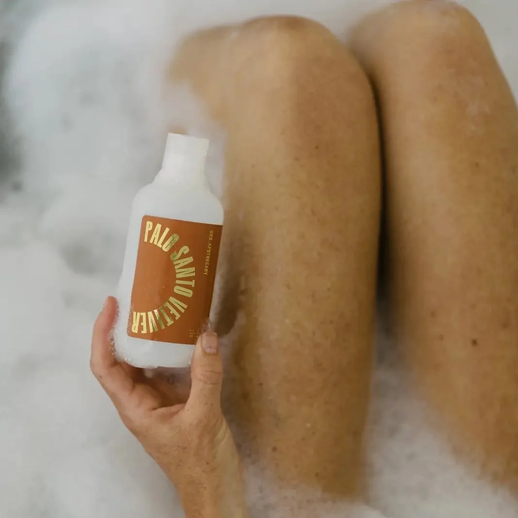 Palo Santo Vetiver Bubble Bath – Aloe Vera, Skin Hydrating