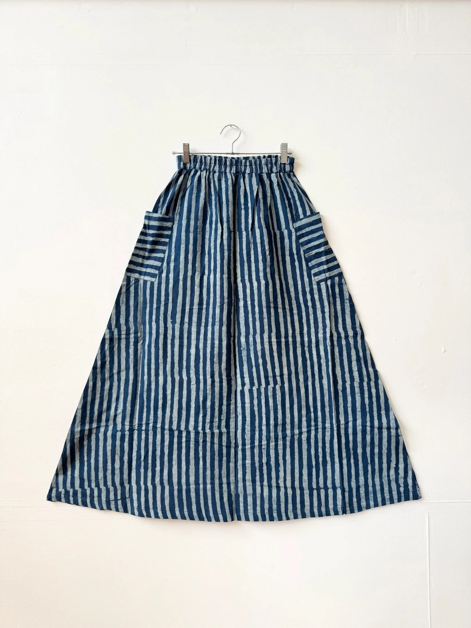 Tilda Indigo Thin Stripes Skirt