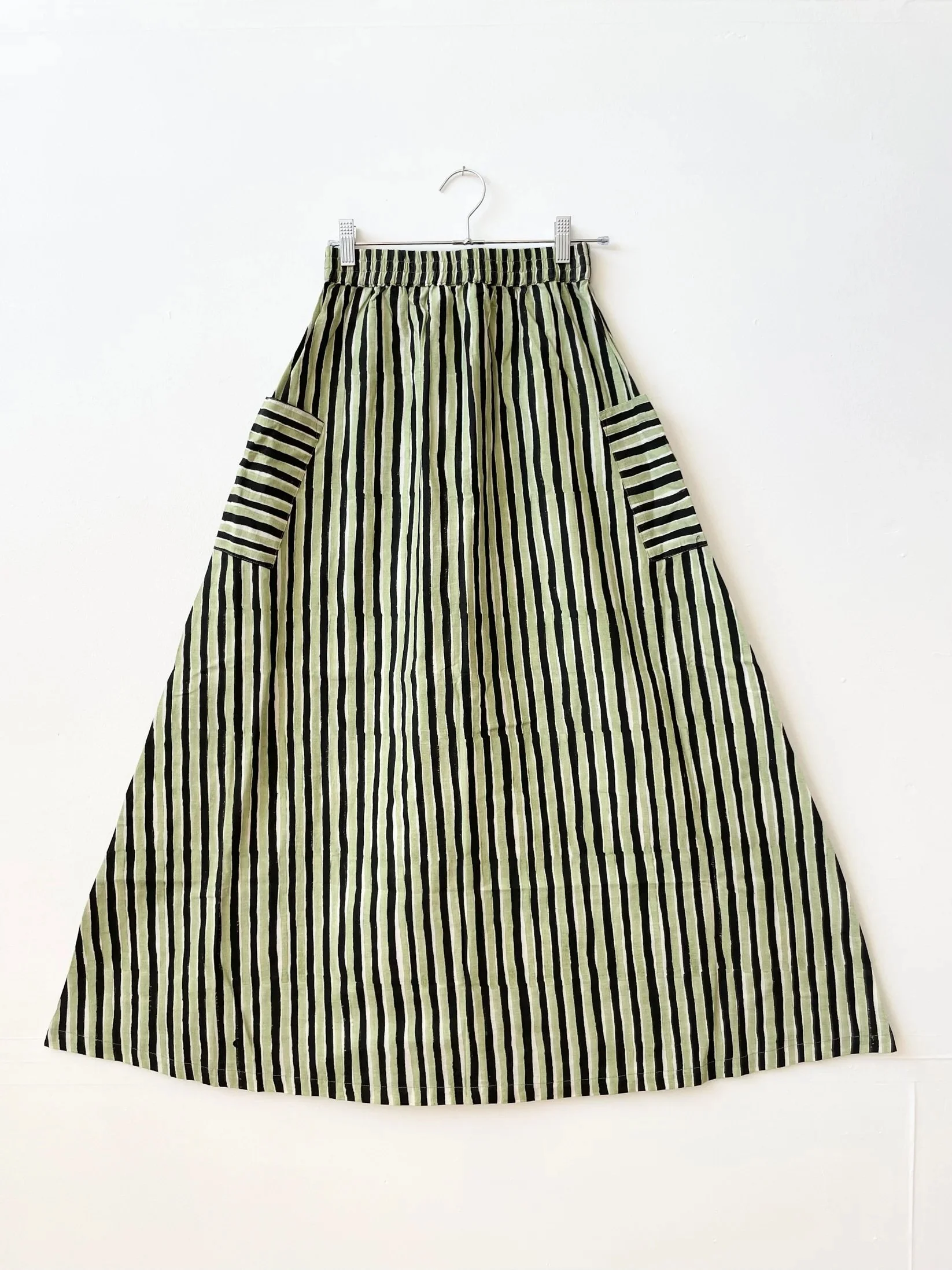 Tilda Skirt Black & Green