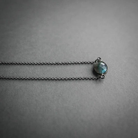 Iron Oxide Designs Mini Labradorite Choker