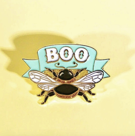 Kellyportfolio BooBee Enamel Pin
