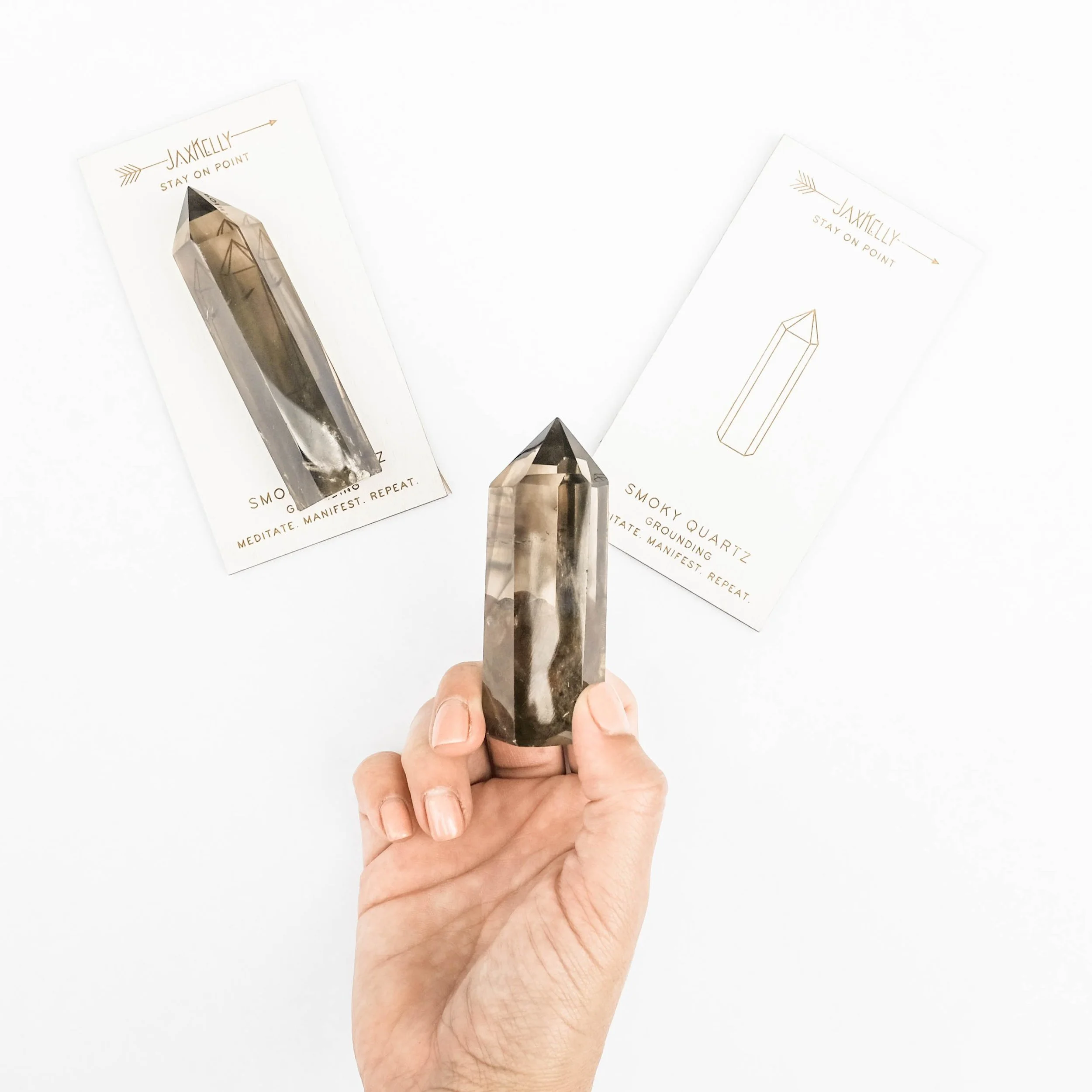 JaxKelly Smoky Quartz Points