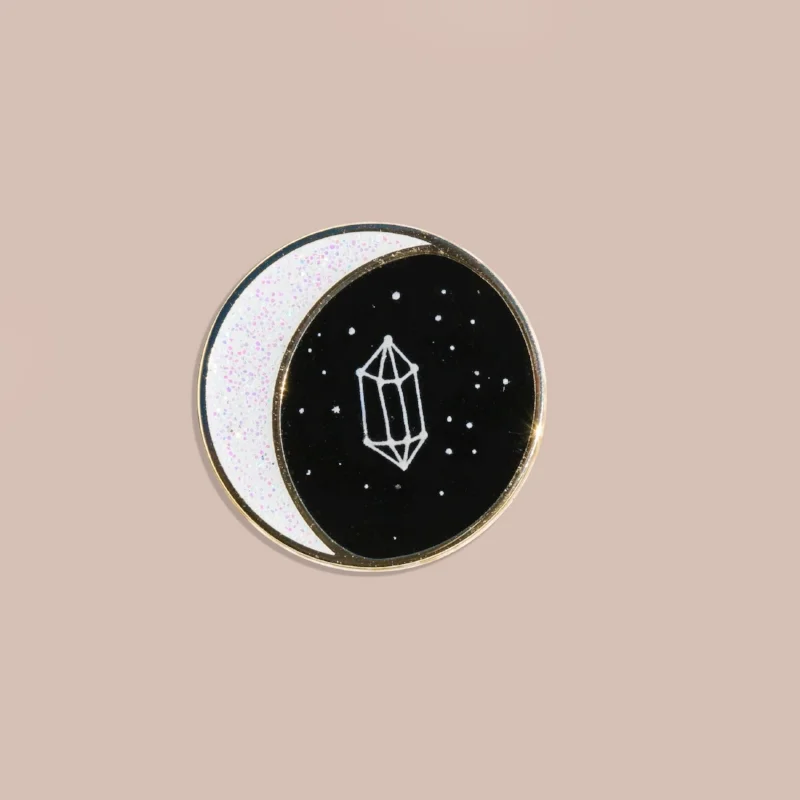 JaxKelly "It's Only a Phase" Enamel Pin