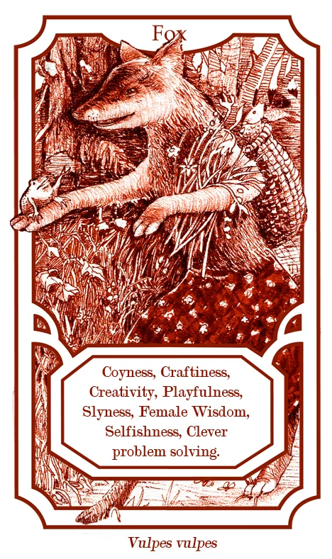 Yelizaveta Bakhtina "Creatures' Secrets" Animal Divination card deck