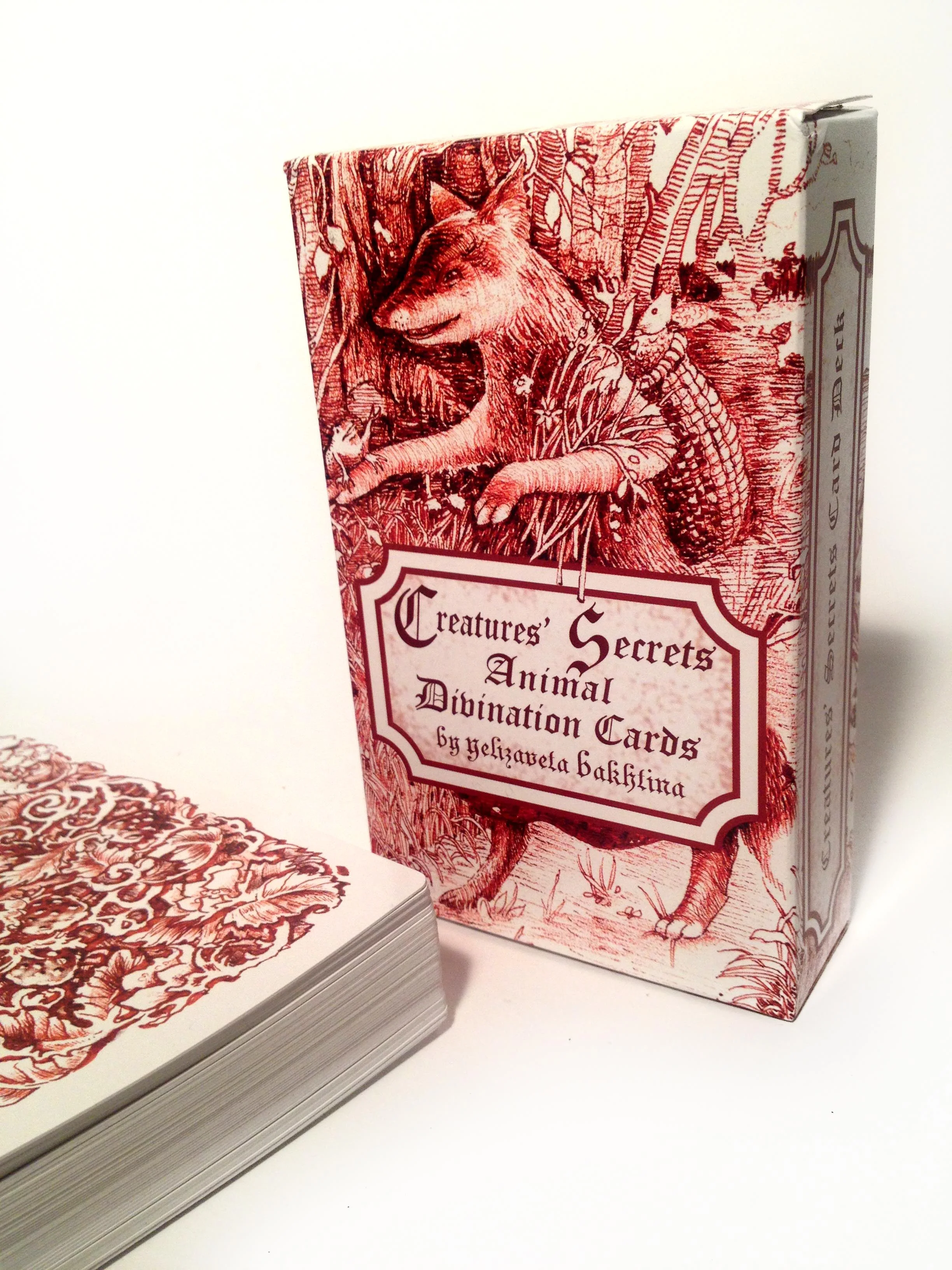 Yelizaveta Bakhtina "Creatures' Secrets" Animal Divination card deck