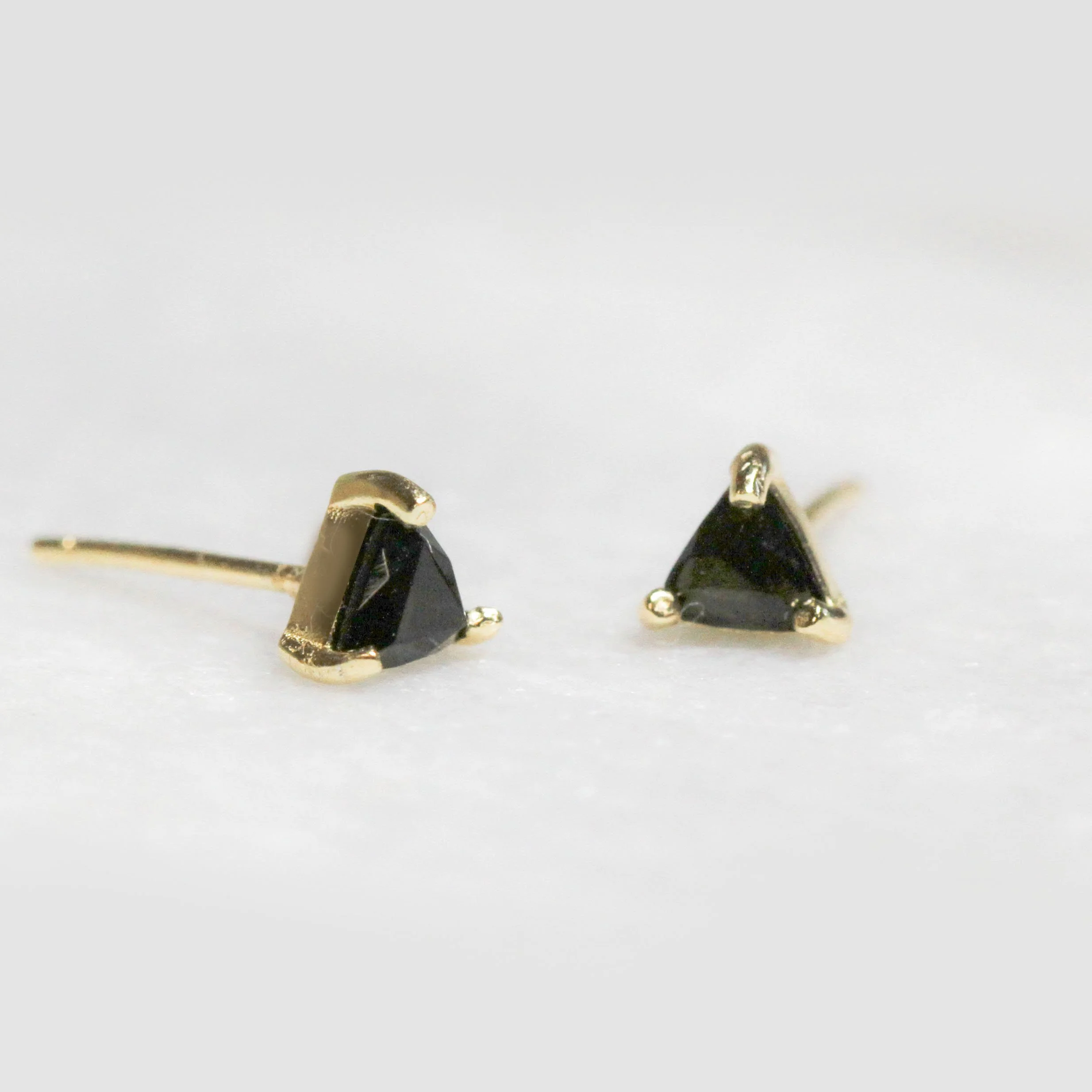 JaxKelly Mini Black Tourmaline Energy Studs