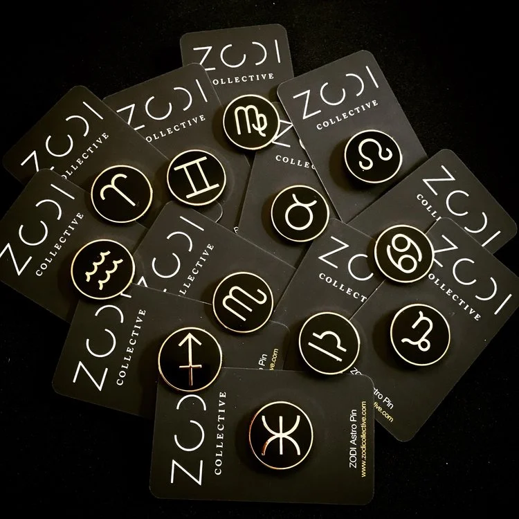 ZODI Astrological Enamel Pins