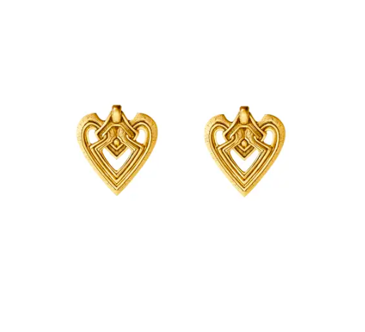 Astor + Orion Heart Studs