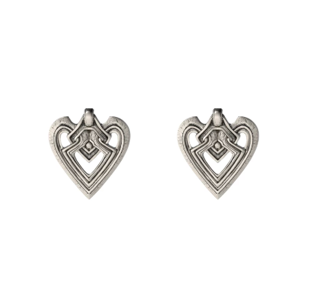 Astor + Orion Heart Studs