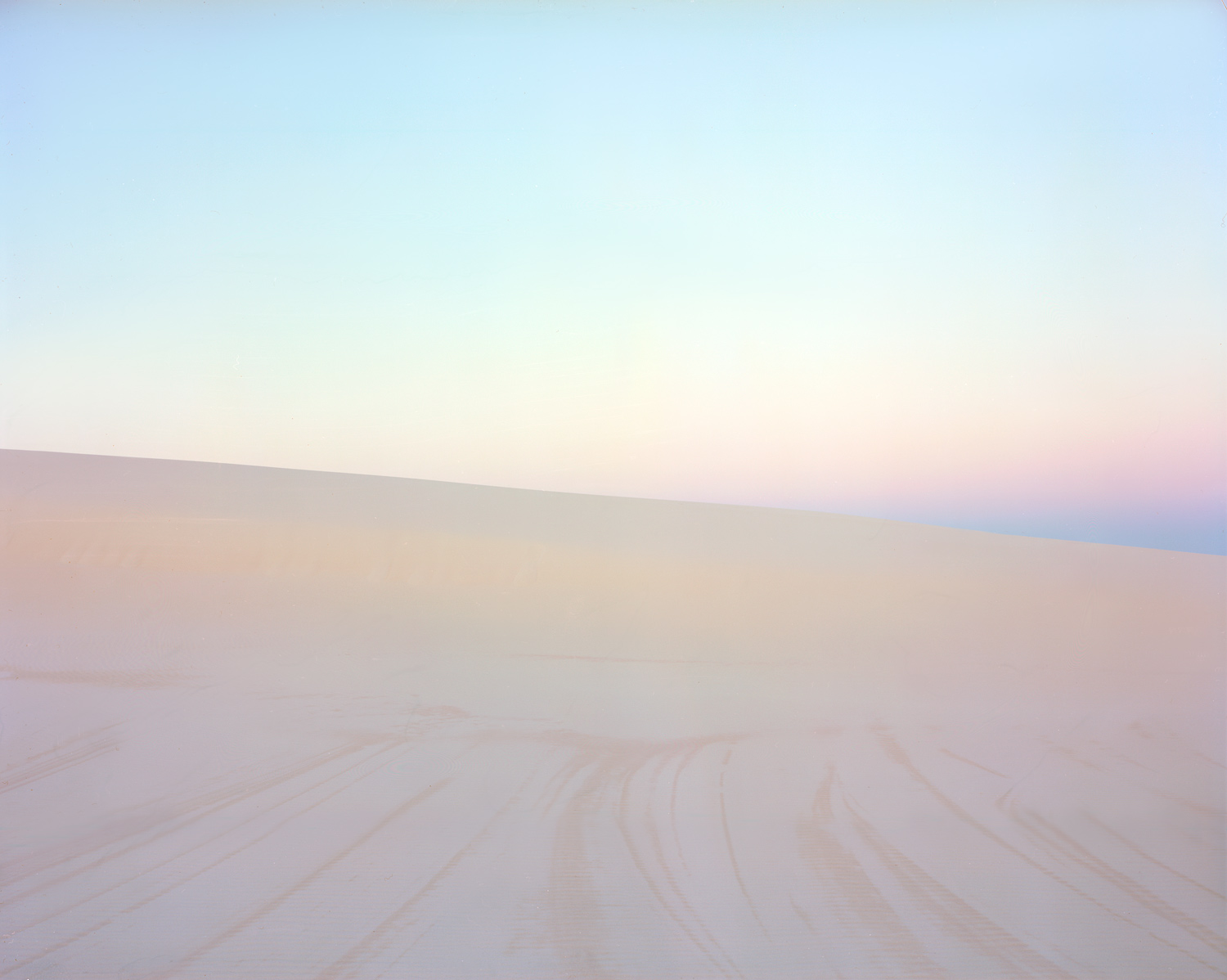  Water-wind Lines in First Light [Dune #3], 2010 