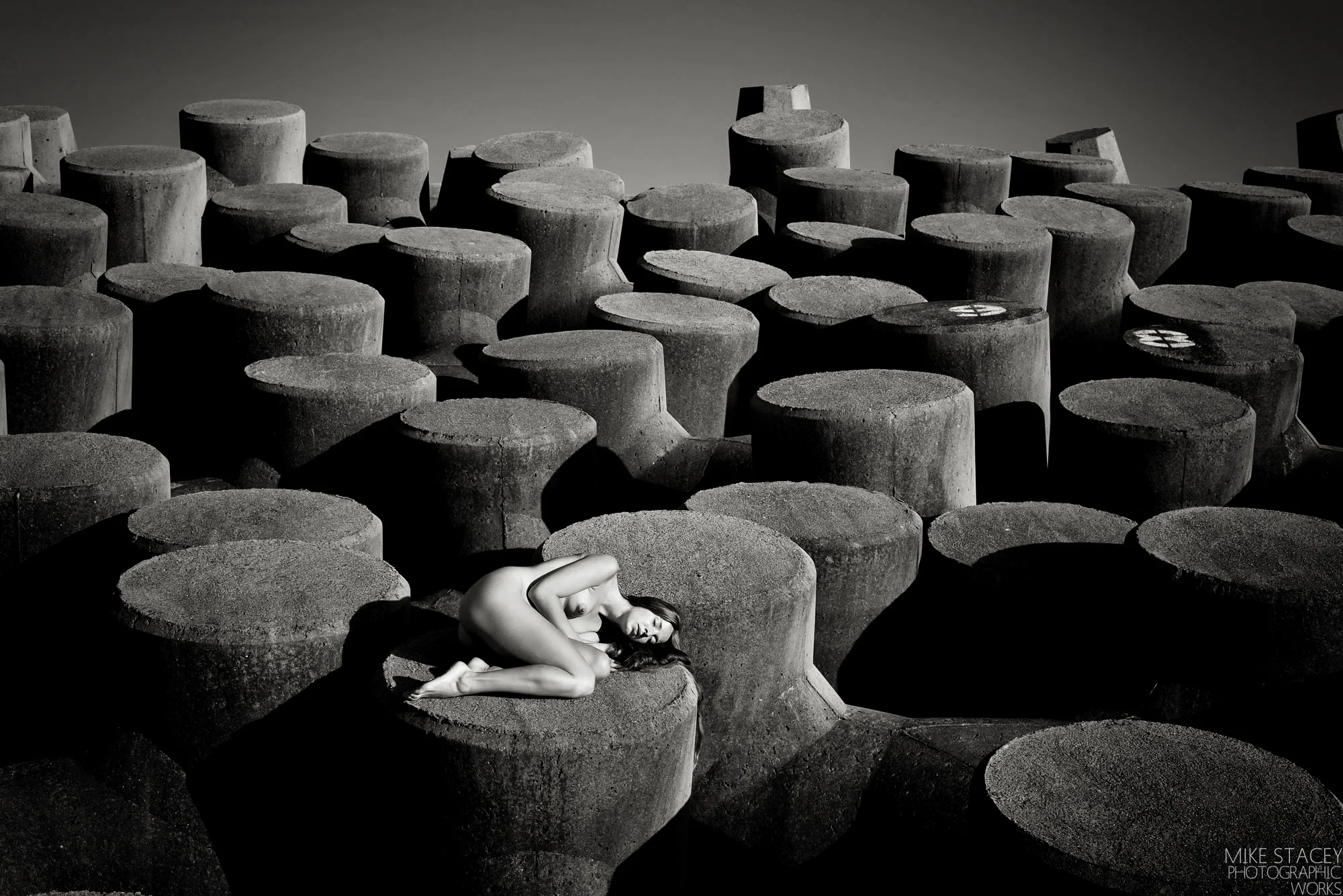 Flora - concrete jungle #1 Runner-up prize at "Nudes on Tap" - Tap Gallery May 2015