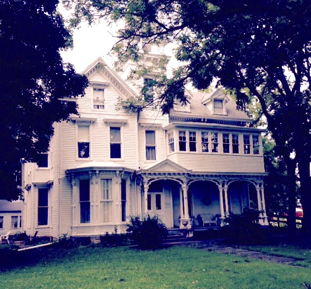 The Anderson Mansion serves as the museum of the Macoupin County Historical Society and houses an extension collection.