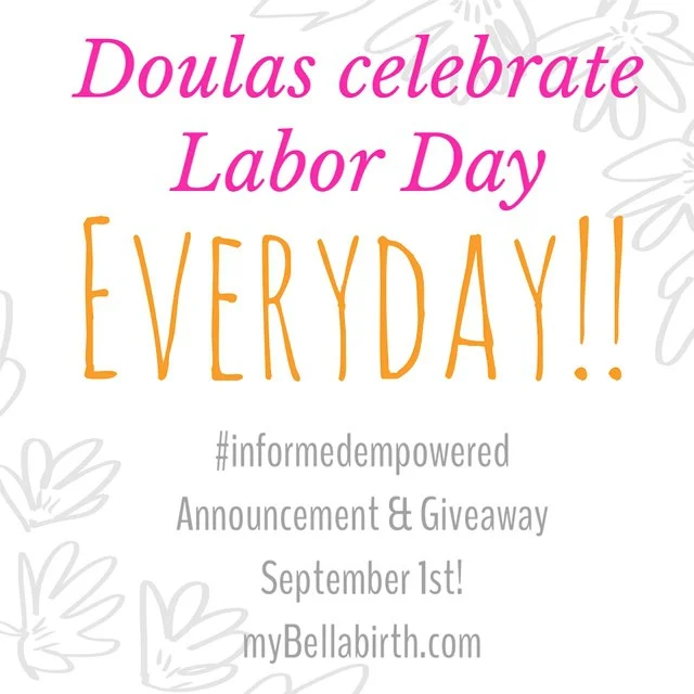 Stay tuned to the mybellabirth.com facebook page, blog and Instagram account for a big Labor Day announcement! myBellabirth blog already has the details of the giveaway up! #birth #bellabirthgr #childbirth #doula #grdoulas #grandrapids #hypnosis #hyp