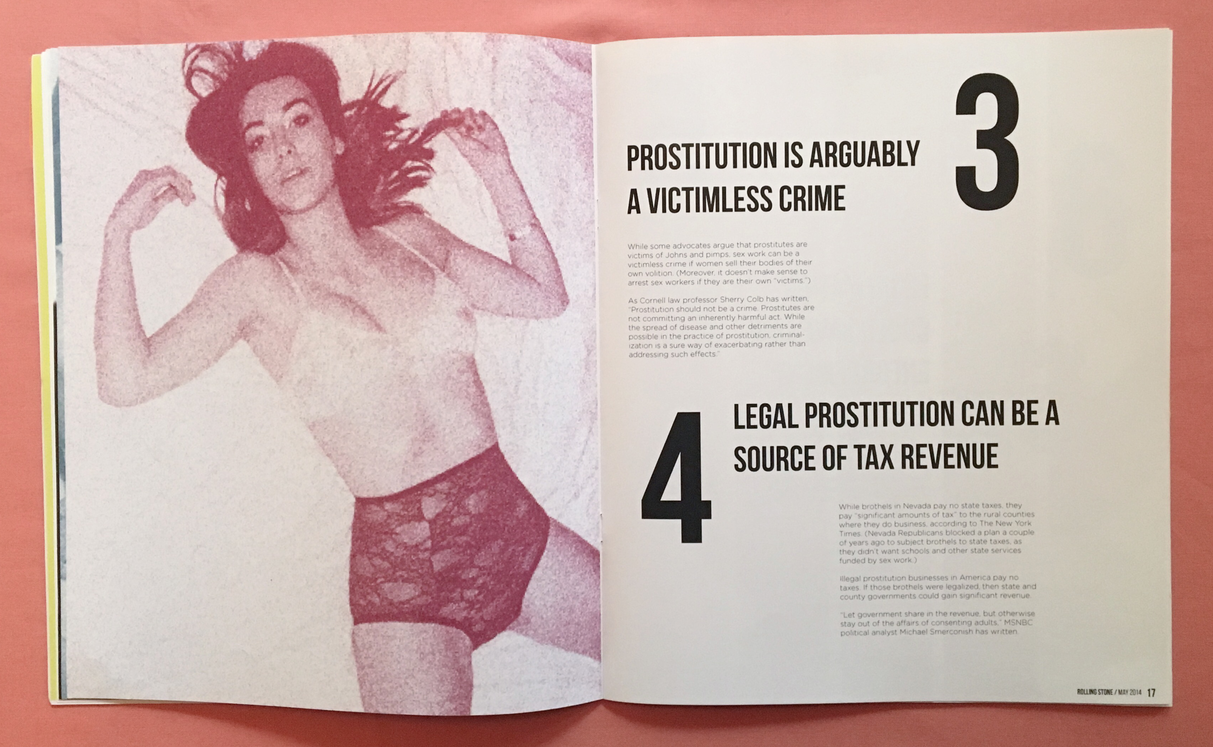   This work was created strictly for educational purposes,&nbsp;and is in no way intended to infringe on the ownership of Rolling Stone Magazine.&nbsp;  