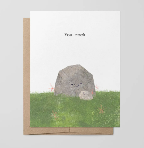 "You Rock." Card