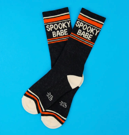 Spooky Babe Gym Crew Socks