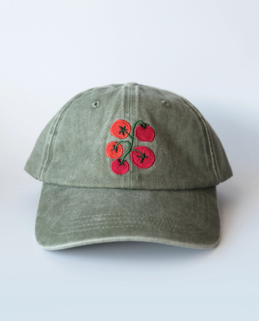 I need this Tomato Vine Embroidered Hat by Idlewild Co  display picture 1