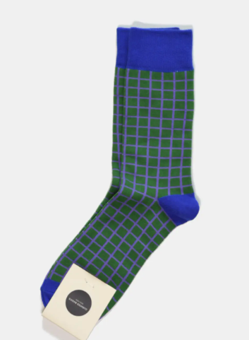 Window-Pane Socks