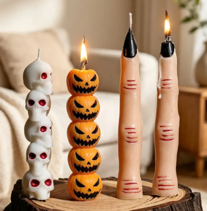 Halloween Sculpted Candle