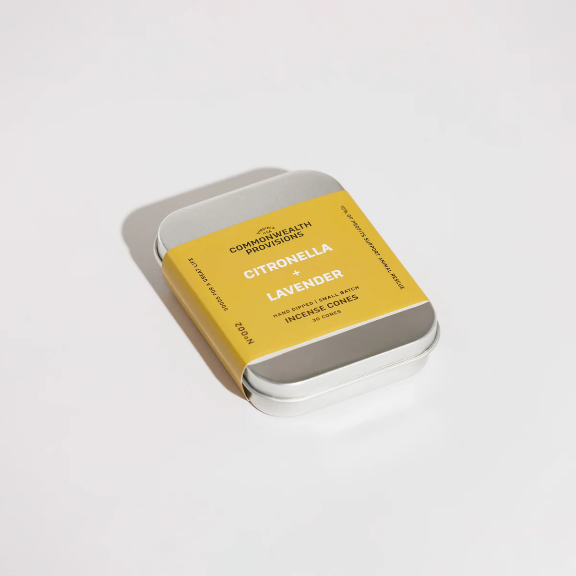 Citronella + Lavender Incense Cones