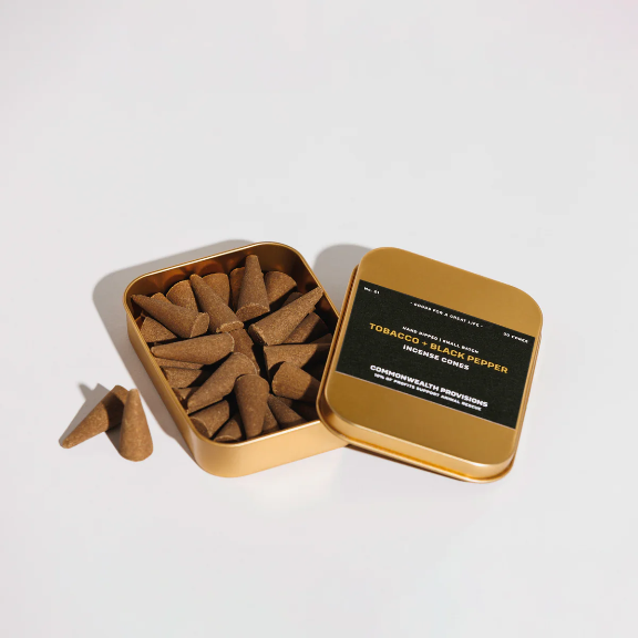 I need this Tobacco + Black Pepper Incense Cones by Commonwealth Provisions 