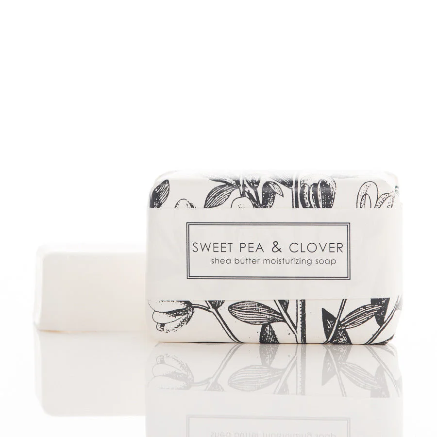 Sweet Pea & Clover Shea Butter Soap - Bath Bar
