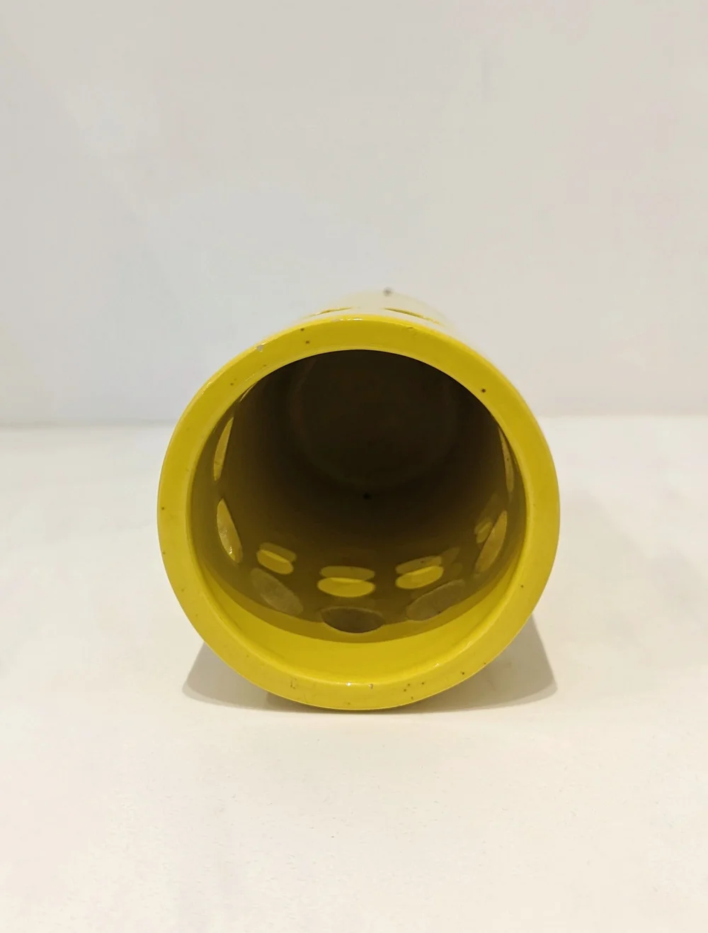 I need this 1960s Aldo Londi Bitossi Yellow Ceramic Vase with