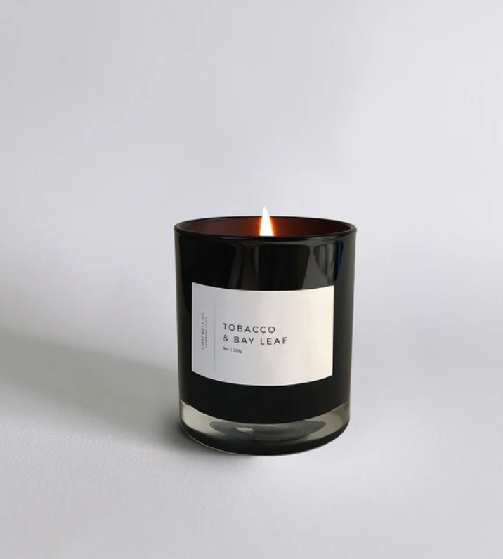 tobacco smelling candles I need this Tobacco & Bay Leaf Candle by Lightwell Co