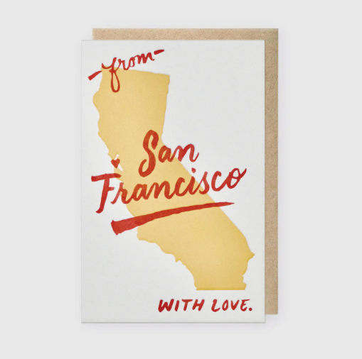 San Francisco Greeting Card