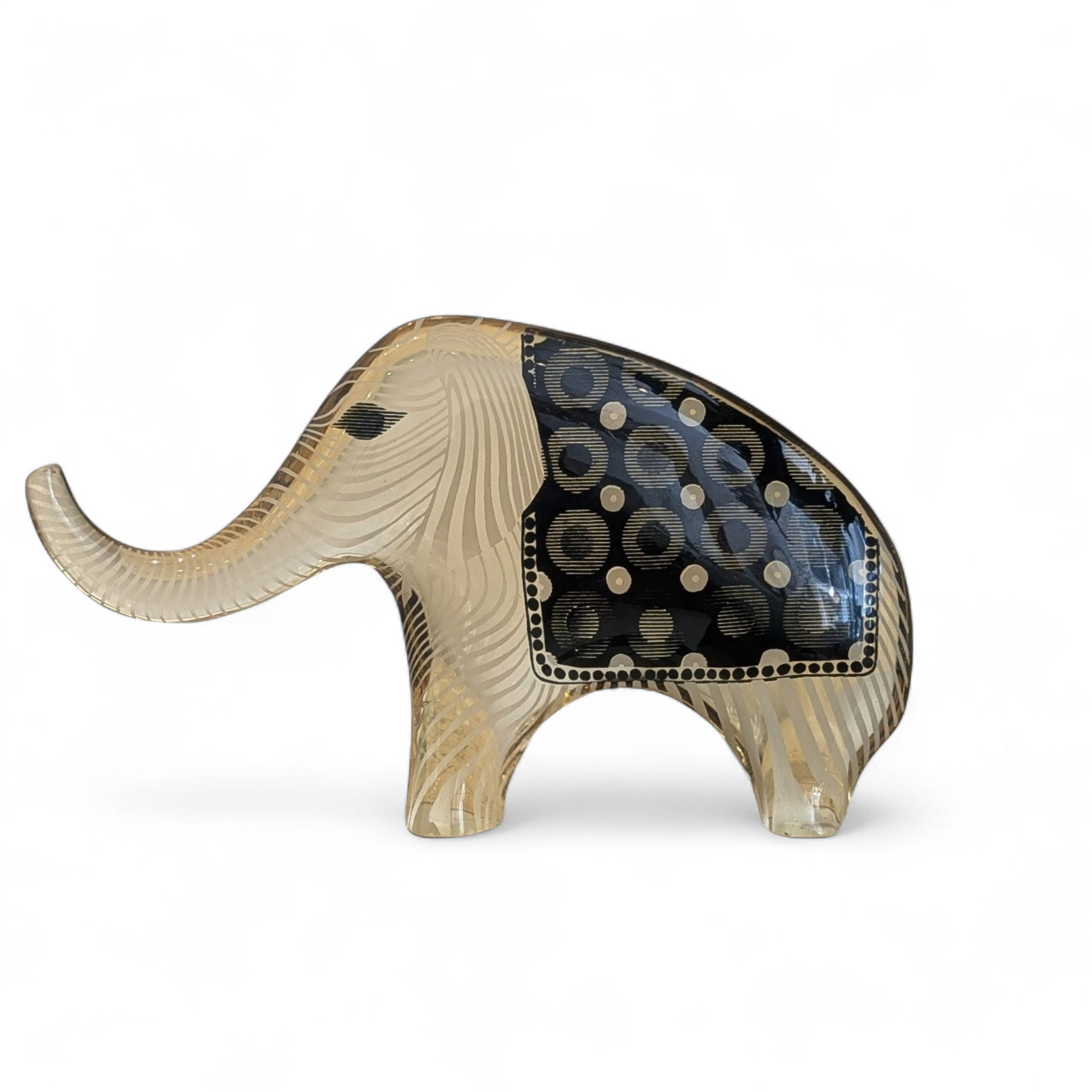 Abraham Palatnik Lucite Elephant Sculpture | Brazilian Op Art 1960s