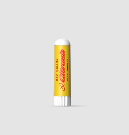 Discover your new favorite portable accessory: the Citrush Sniffer nasal inhaler by Boy Smells, a must-have for effortless breathing and a refreshing sensory reset.