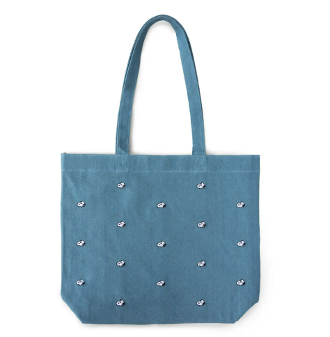 Snoopy Embroidered Tote Bag
