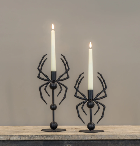 Spider Taper Candle Holder