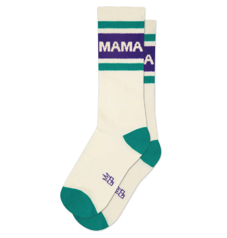 Mama Gym Crew Socks