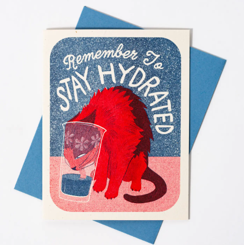 Stay Hydrated Card