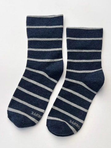 Embrace cozy versatility with the Marine Wally Socks by Le Bon Shoppe, crafted for all-day style and comfort.