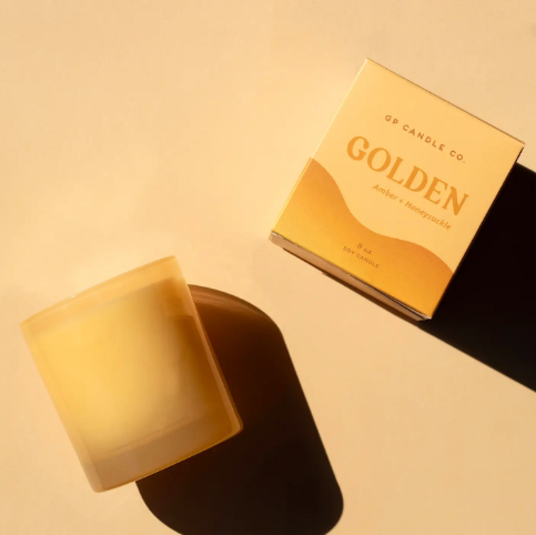 Golden 9 oz. Hue Candle