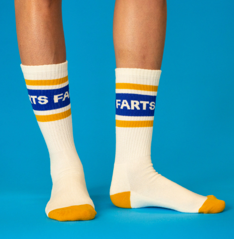 Thick and comfortable unisex crew socks in a mid-calf length, perfect for sneakers and casual wear.