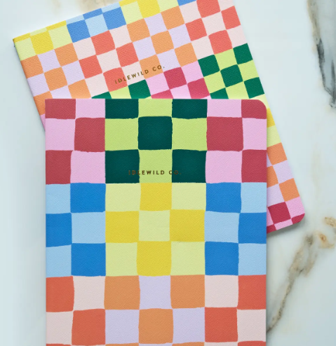 Notebook Duo | Rainbow Check
