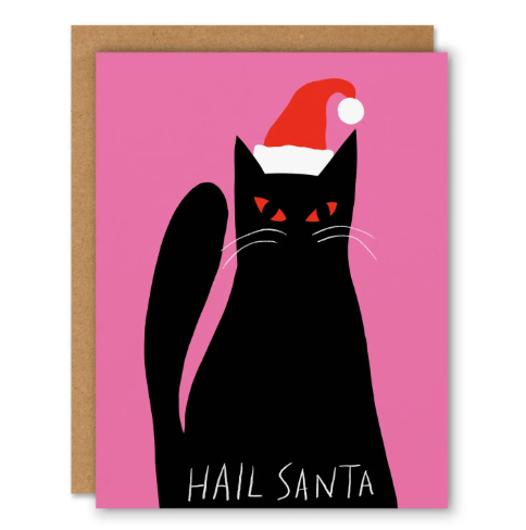Hail Santa - Christmas Greeting Card