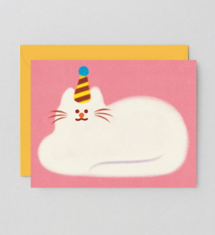 Birthday Cat Kids Birthday Card