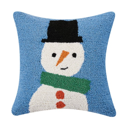Snowman Hook Pillow