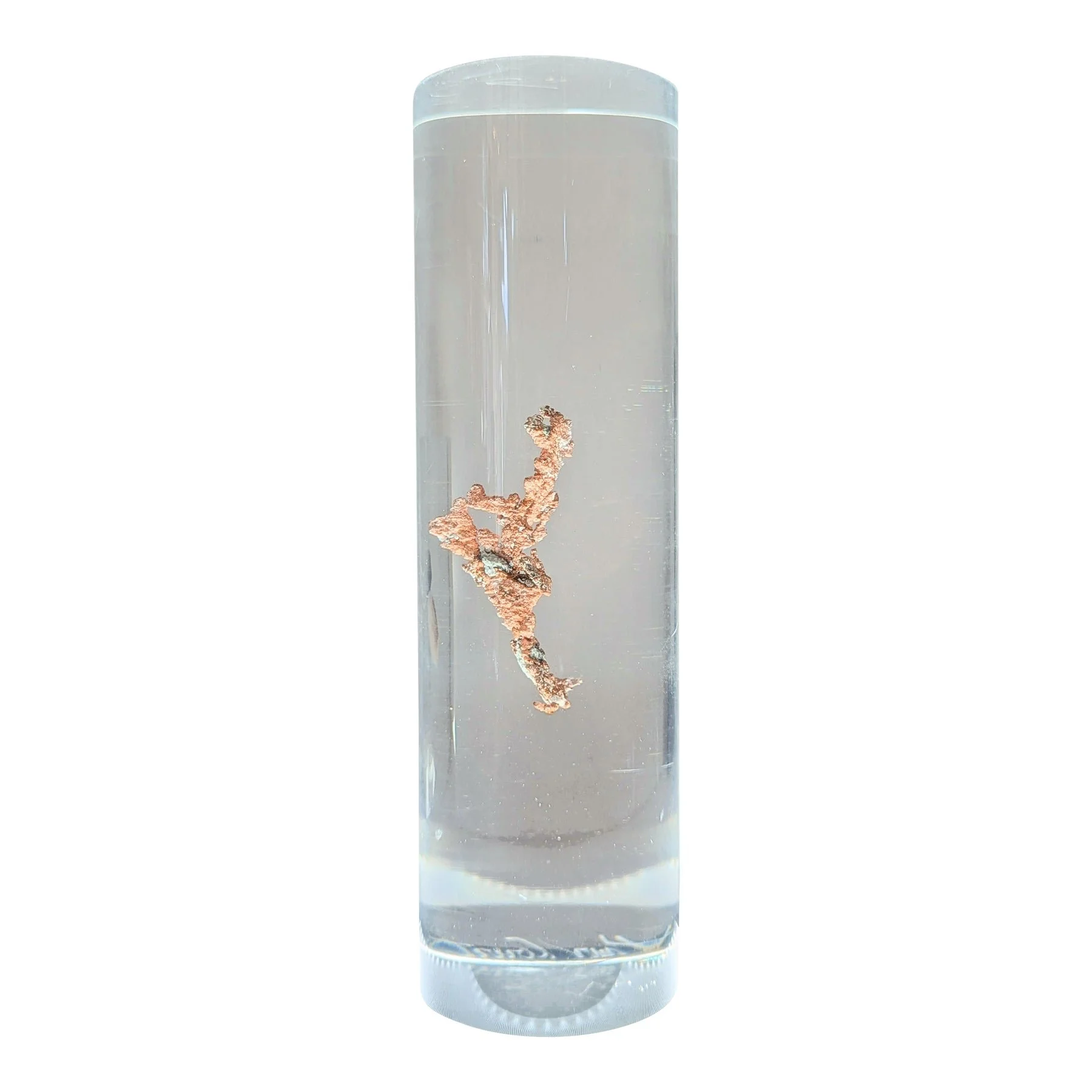 Arthur Court Lucite w Copper