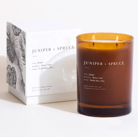 Juniper + Spruce 2-Wick Candle