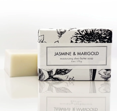 Jasmine & Marigold Shea Butter Soap - Bath Bar