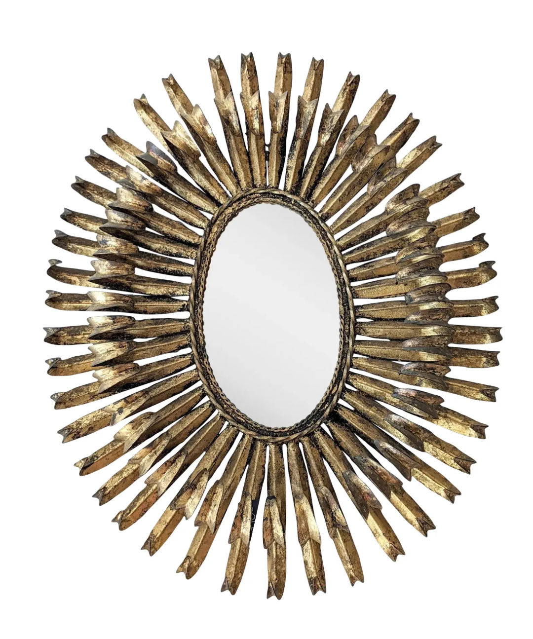 Spanish Eyelash Mirror | Mid-Century Modern