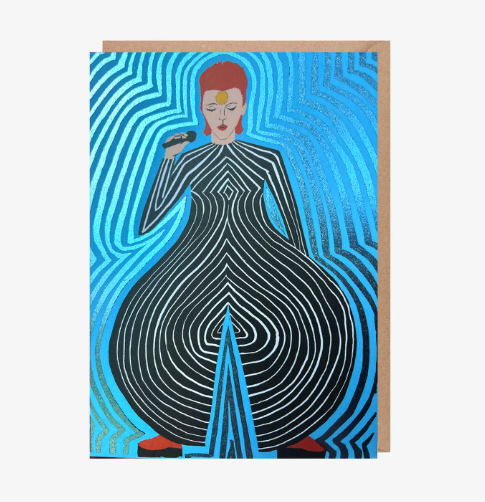 David Bowie Greeting Card