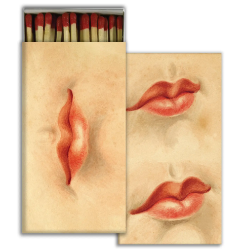 HomArt Lips Decorative Match Box.