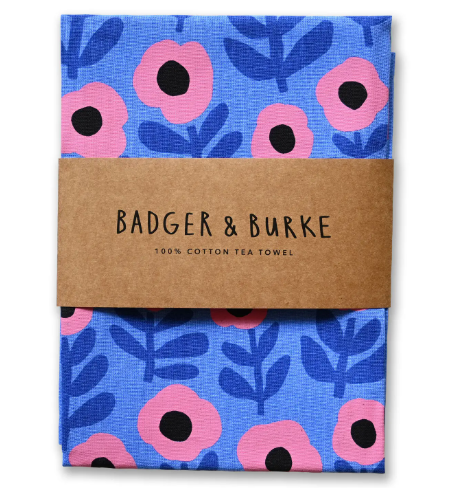 Poppy Tea Towel